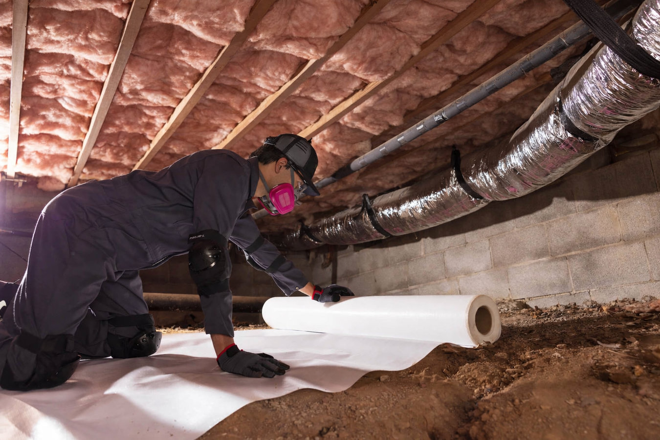 Vapor barrier installation in St. Joseph, MO